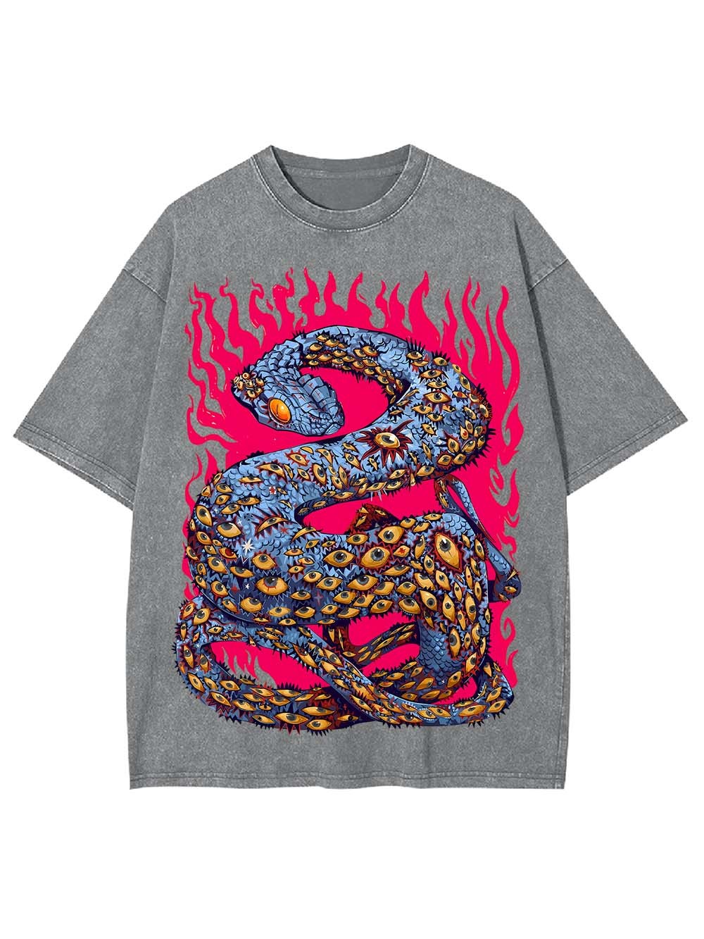 Eyes Of The Serpent Washed Tshirt