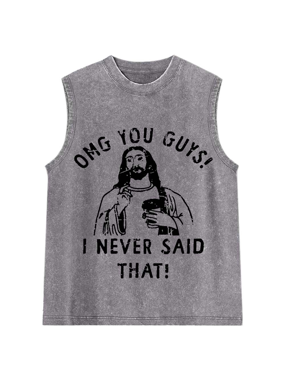 OMG You Guys! Washed Tank Top