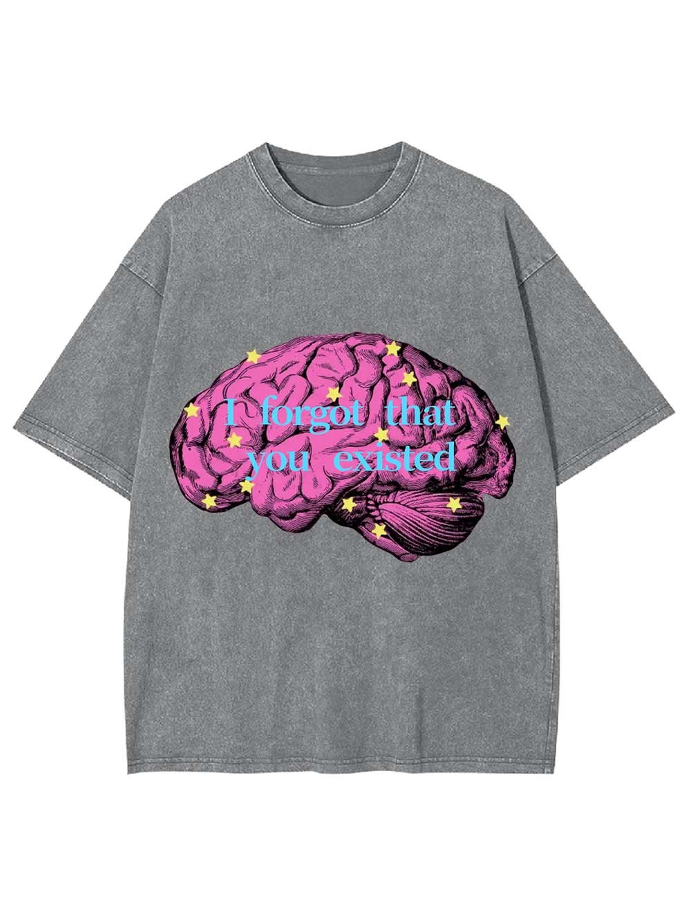 I Forgot That You Existed Washed Tshirt