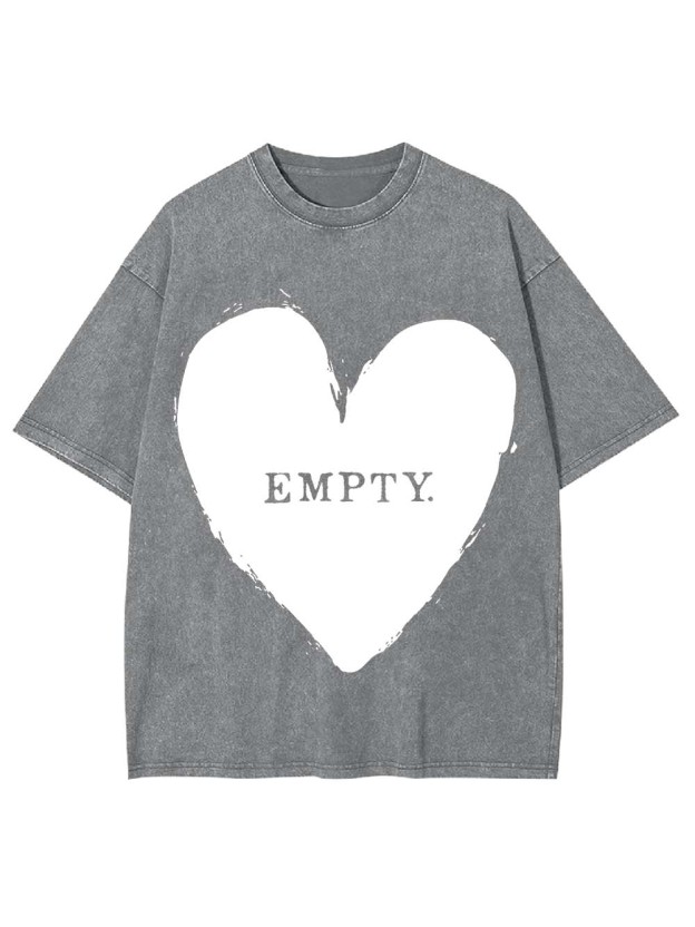Empty Washed Tshirt
