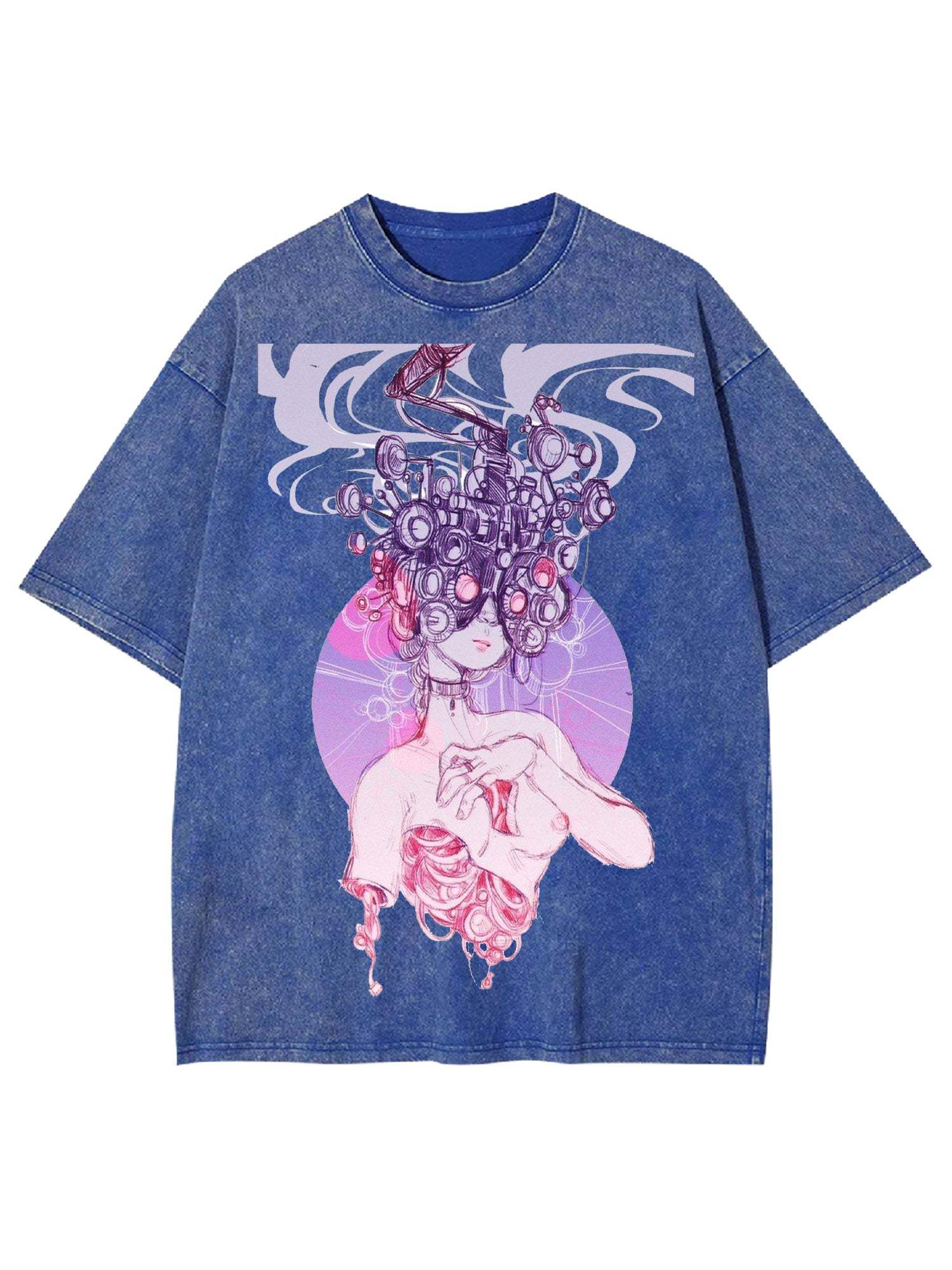 Cyber Mechanics Washed Tshirt