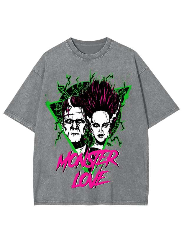 Monster Love Washed Tshirt