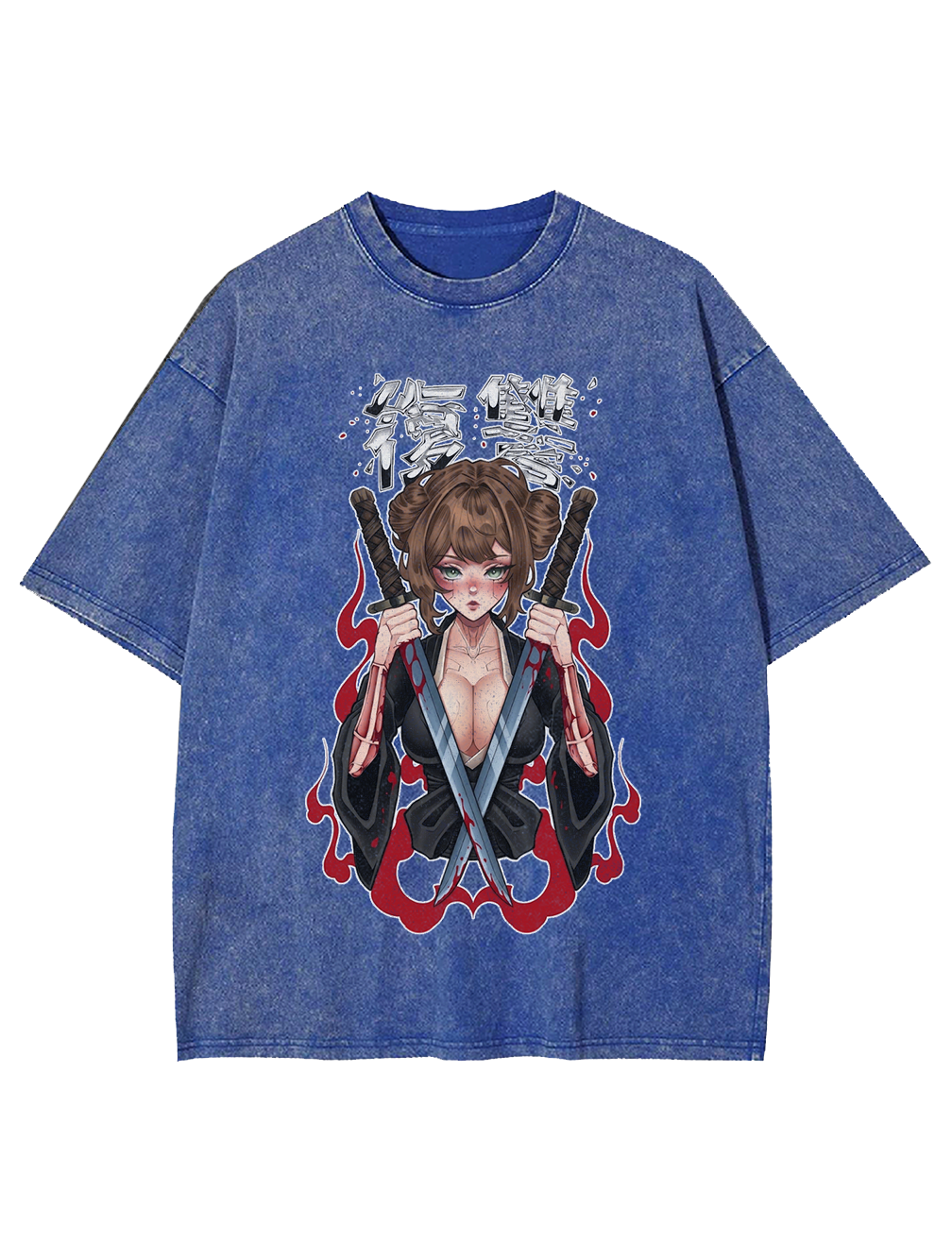 SAMURAI REVENGE WASHED TSHIRT