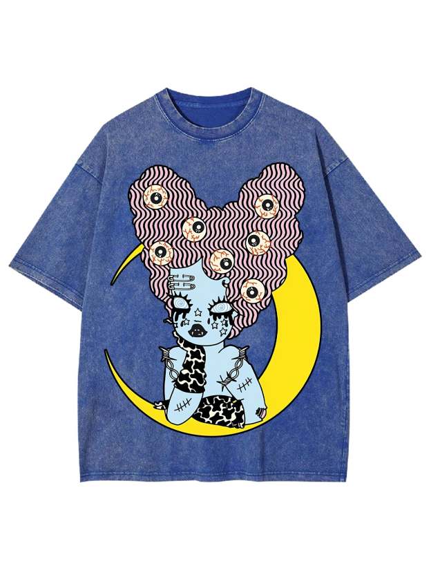 Moonlit Dreamscape Washed Tshirt