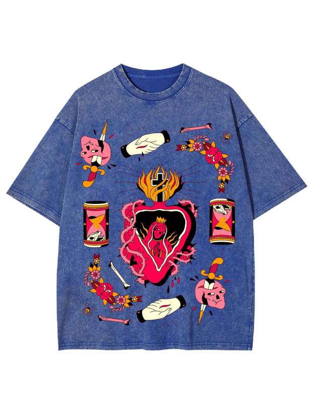 Heart Of Thorns Washed Tshirt