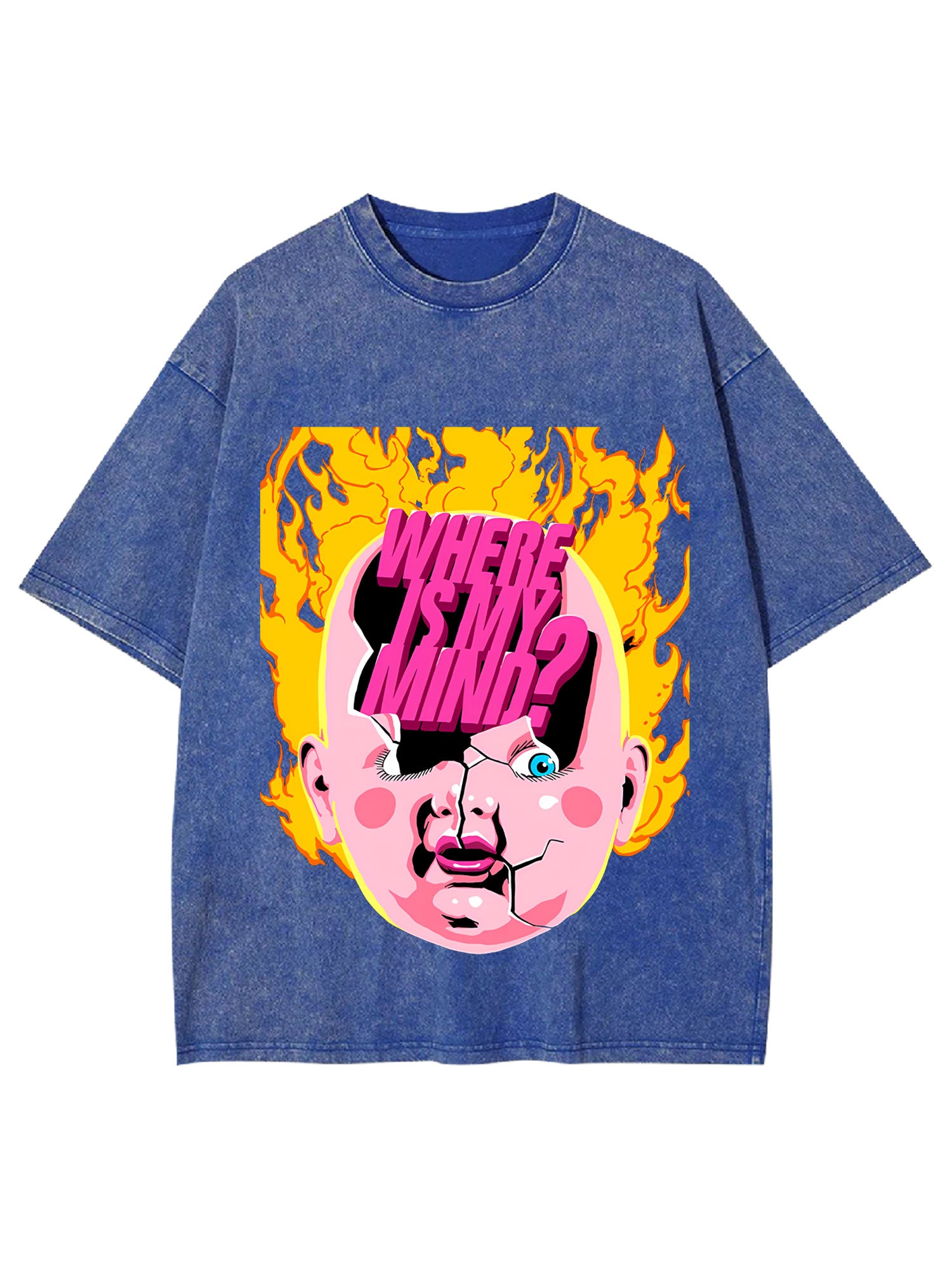 Where Is My Mind? Washed Tshirt