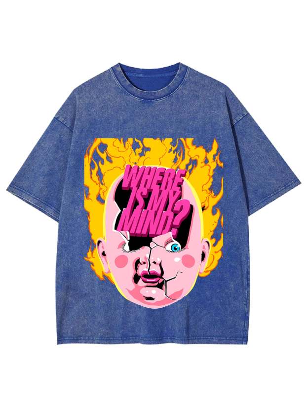 Where Is My Mind? Washed Tshirt