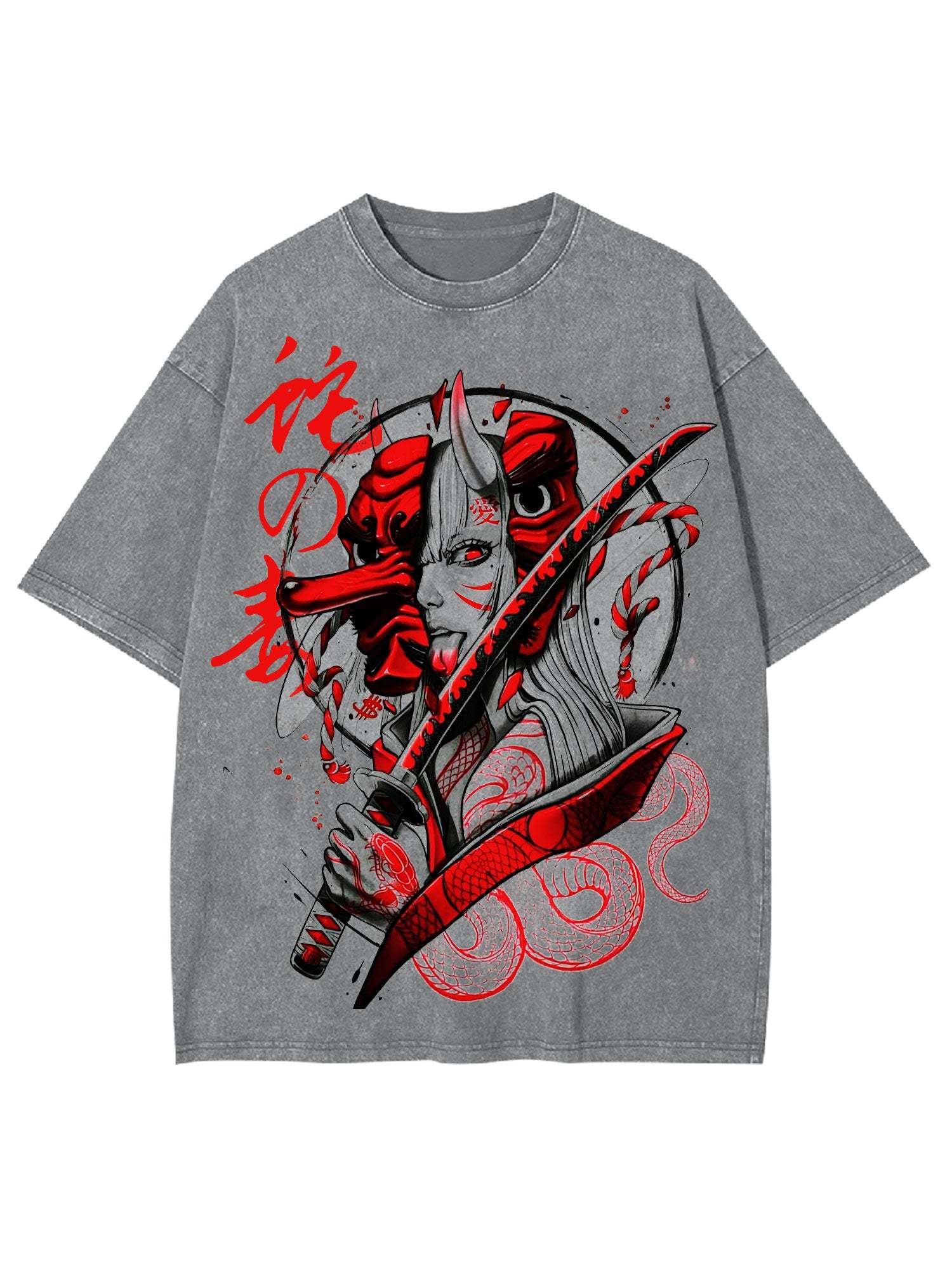 Snake Venom Washed Tshirt