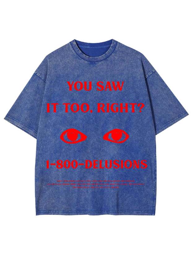 Seeing Is Believing Washed Tshirt