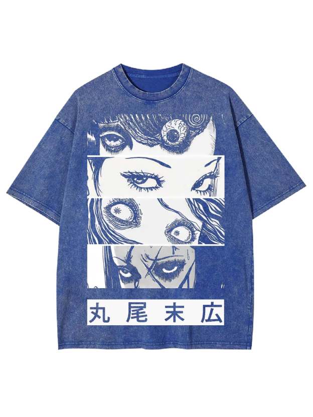 Eyes Of The Unknown Washed Tshirt