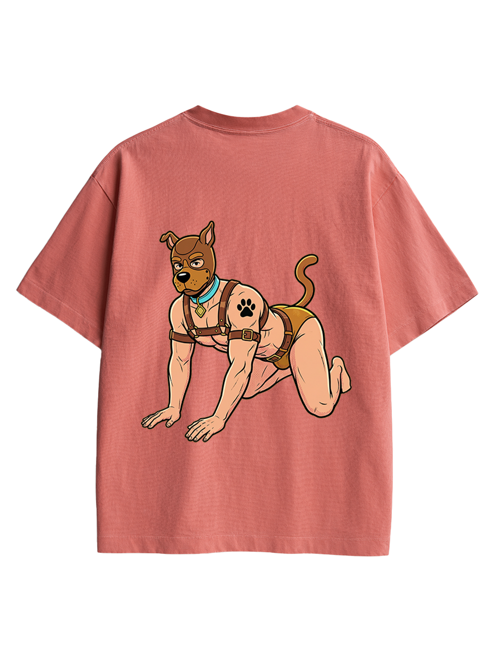 HUMAN PUP PLAY AAA BACKPRINT TSHIRT