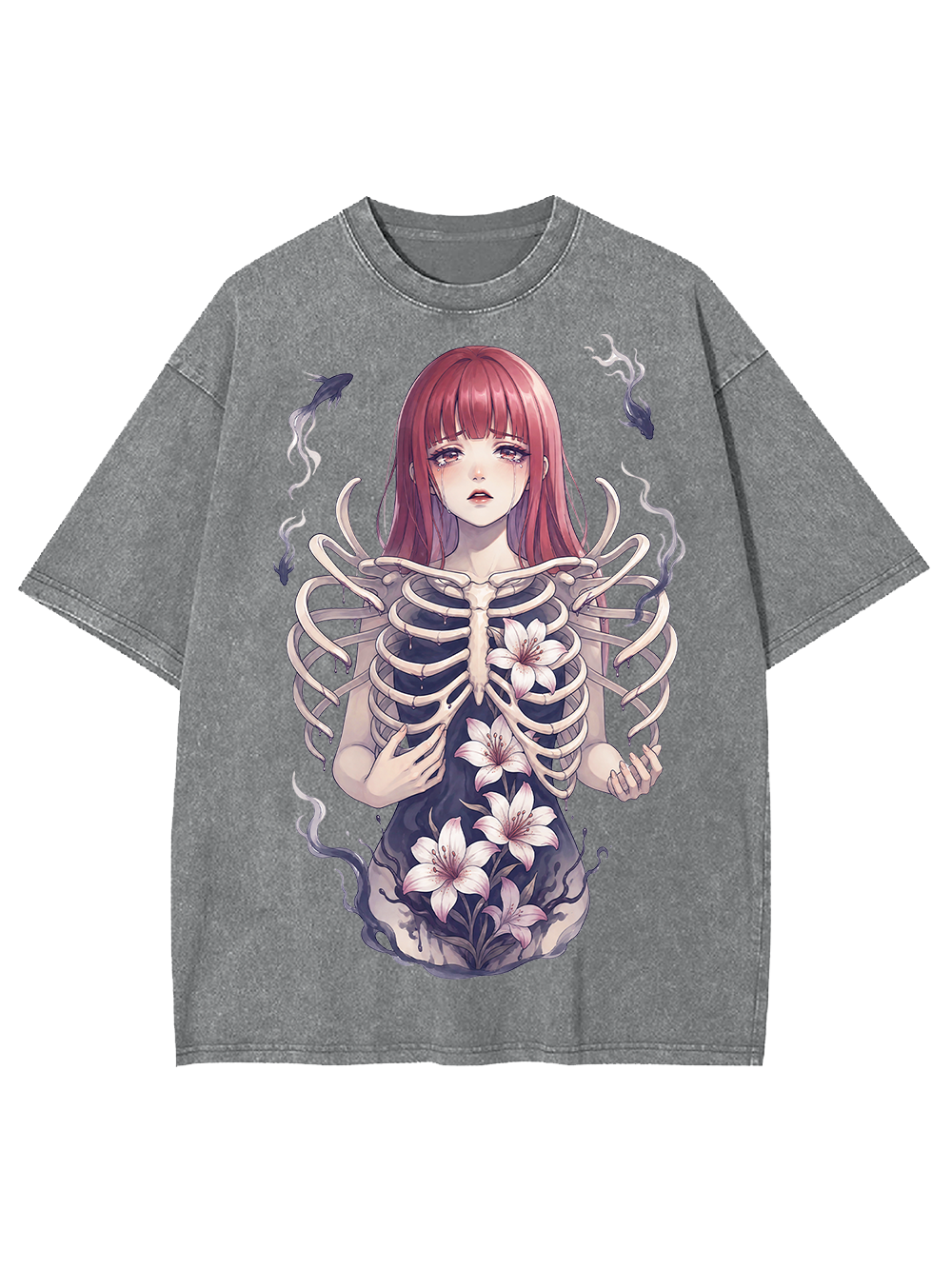 RIB CAGE BLOOM AAA WASHED TSHIRT