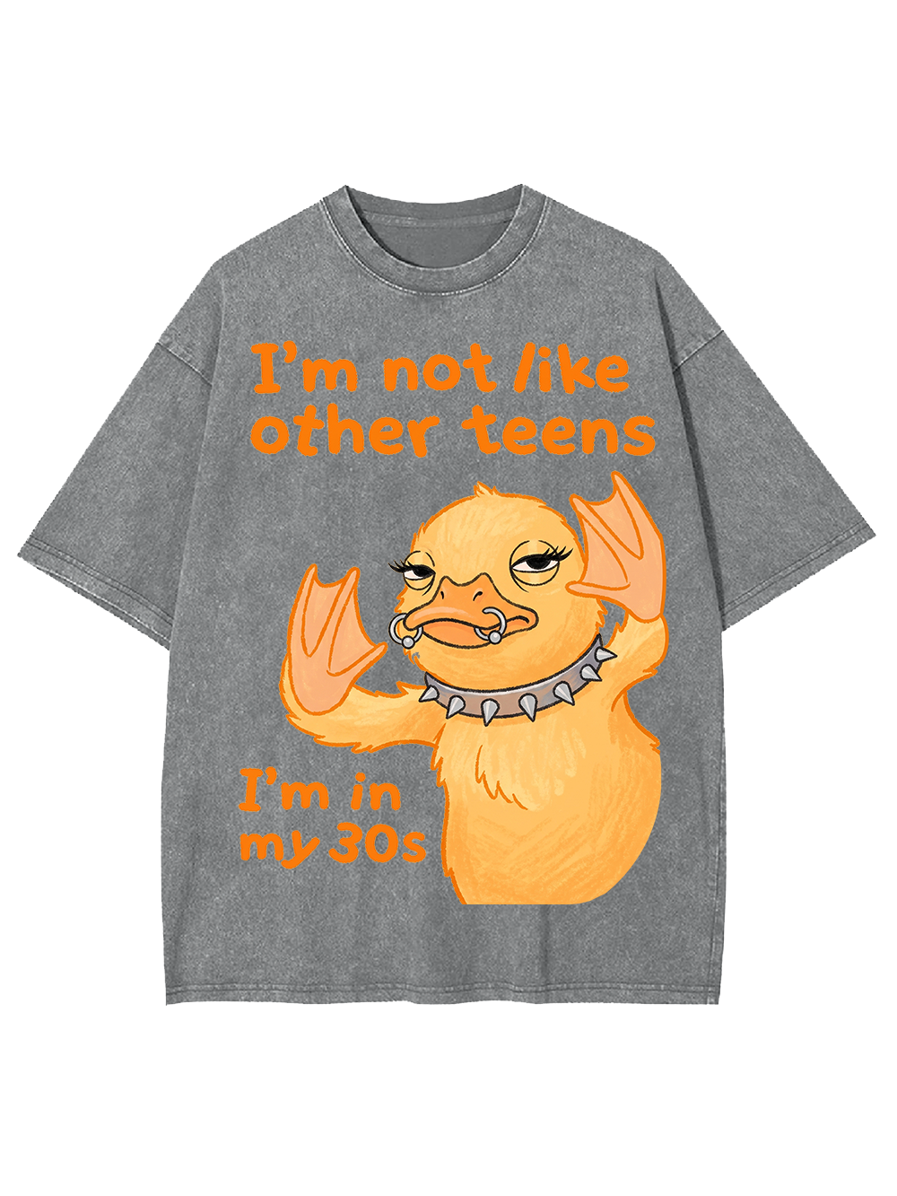 DUCK THIRTIES AAA WASHED TSHIRT