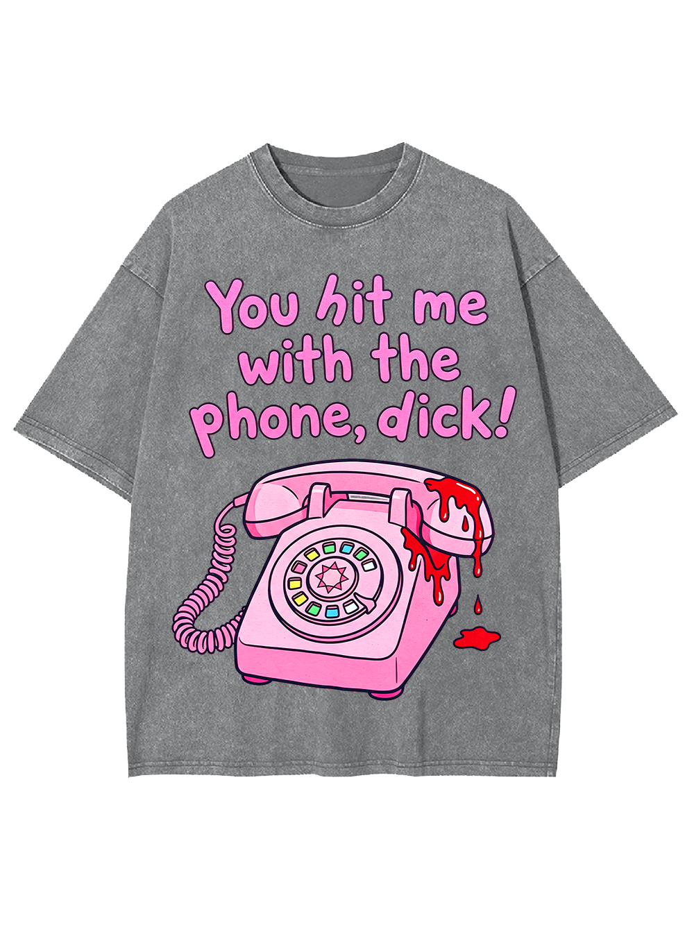 BLOODY CALL AAA WASHED TSHIRT