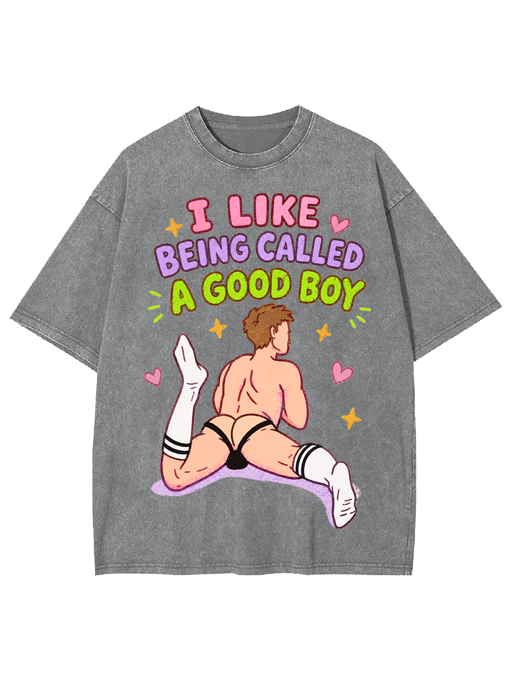 GOOD BOY AAA WASHED TSHIRT