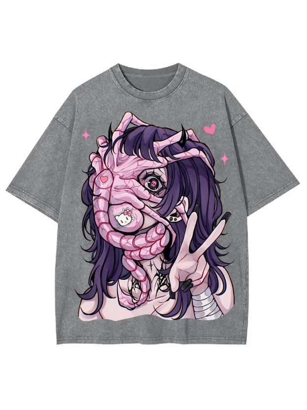 TWISTED WASHED TSHIRT