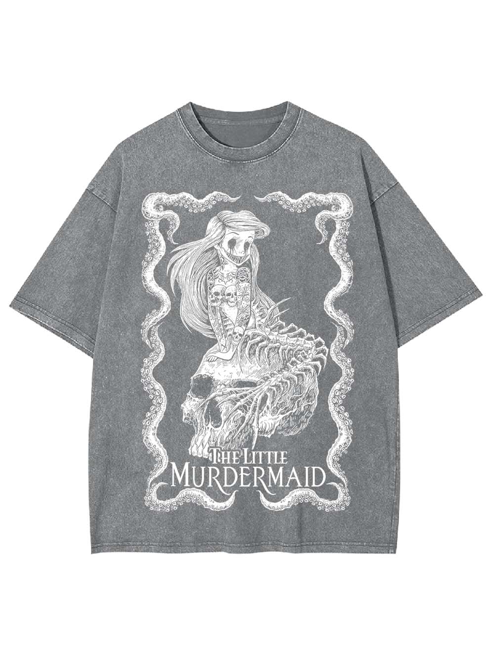 Dark Mermaid Tales Washed Tshirt