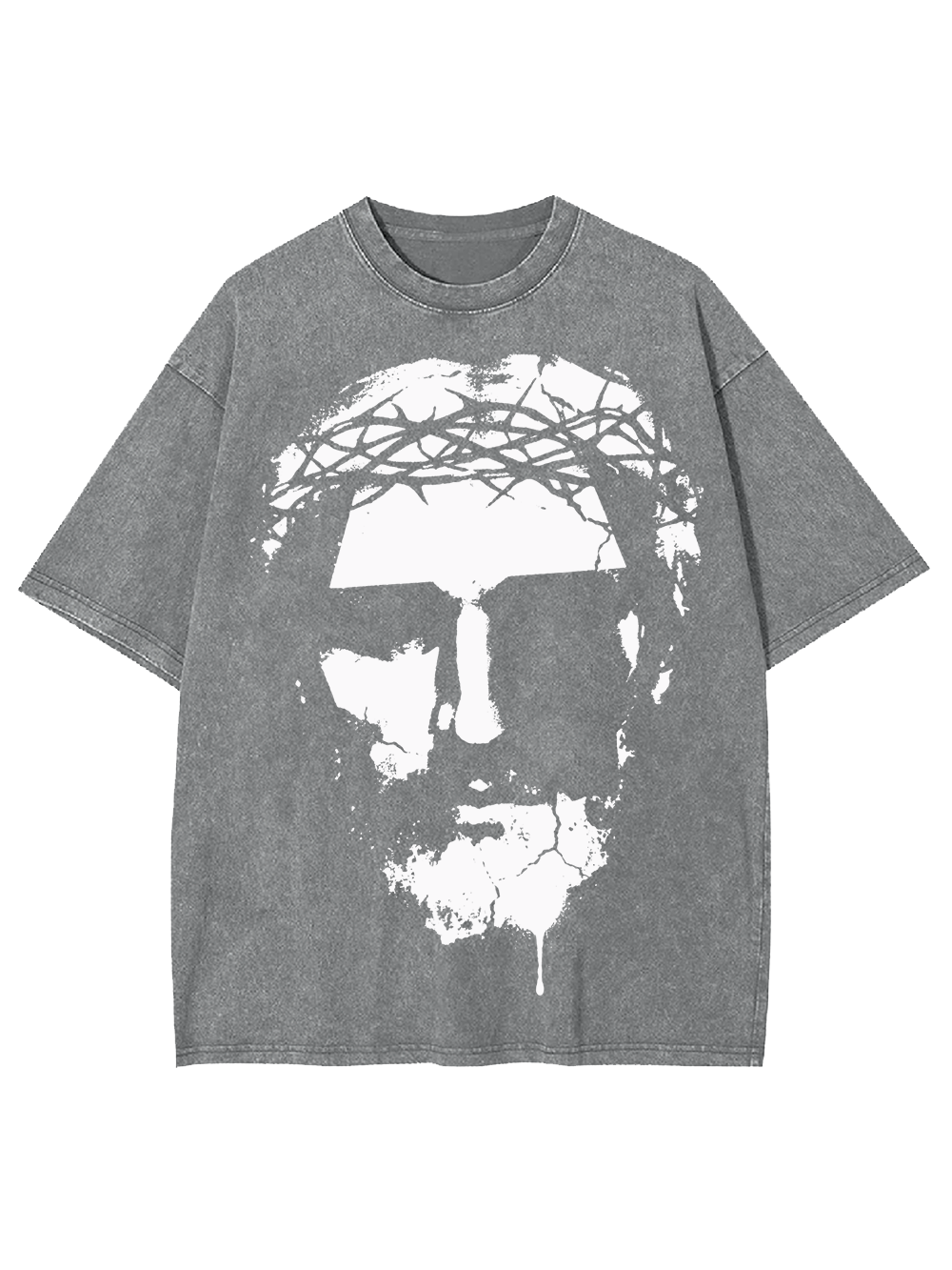THORNED FACE AAA WASHED TSHIRT