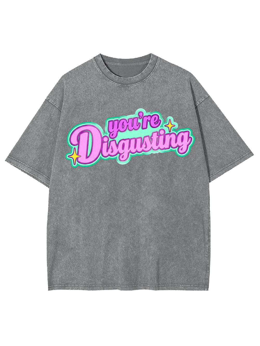 YOU’RE DISGUSTING AAA WASHED TSHIRT
