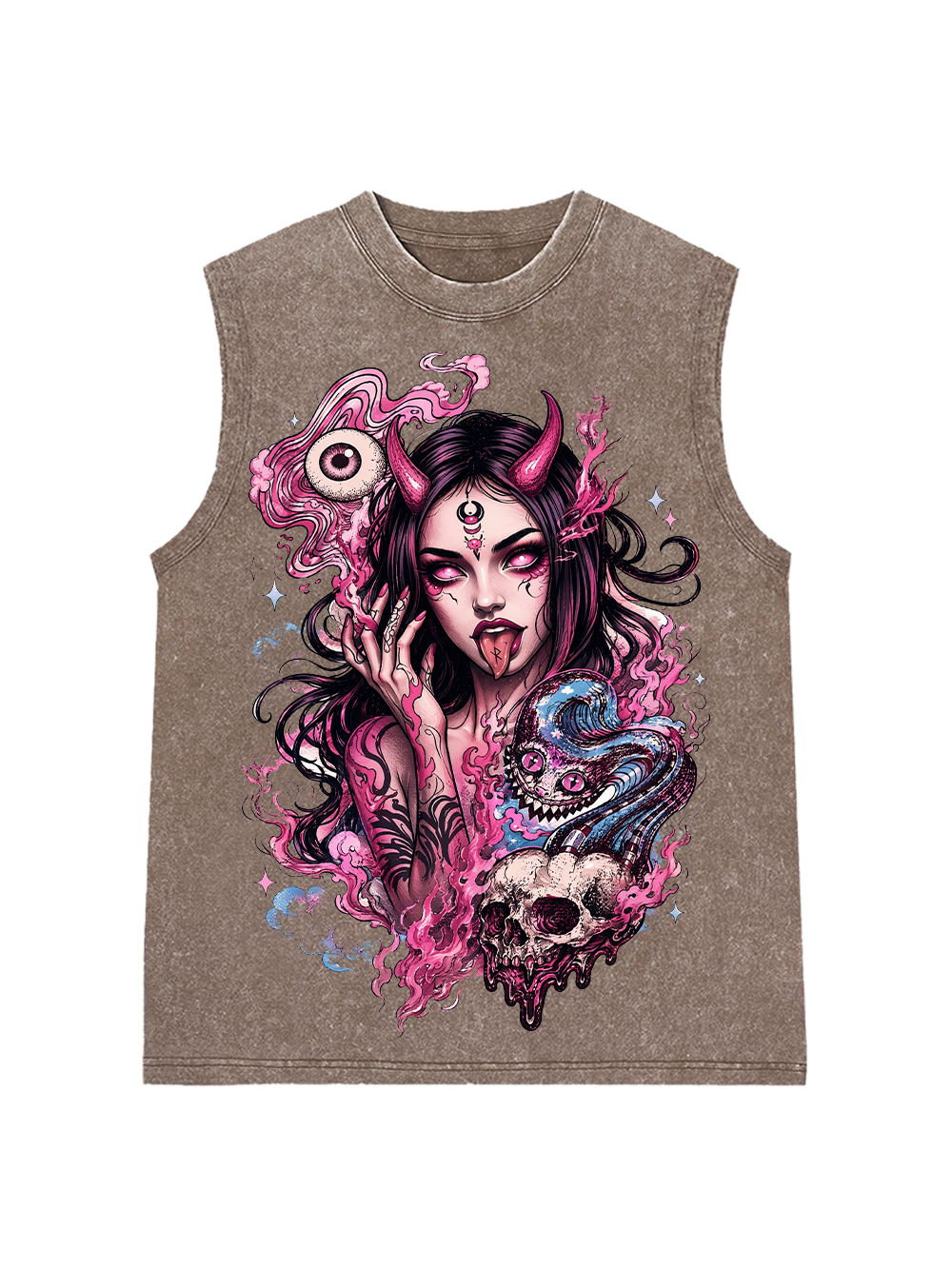 DEMON MUSE AAA WASHED TANK