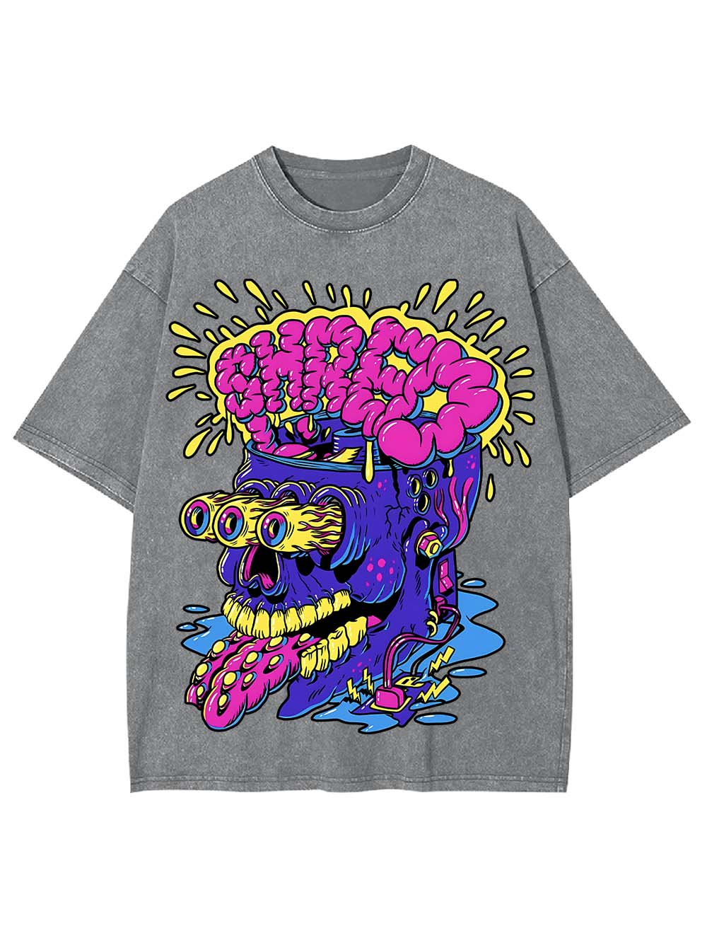 BRAIN EXPLOSION WASHED TSHIRT