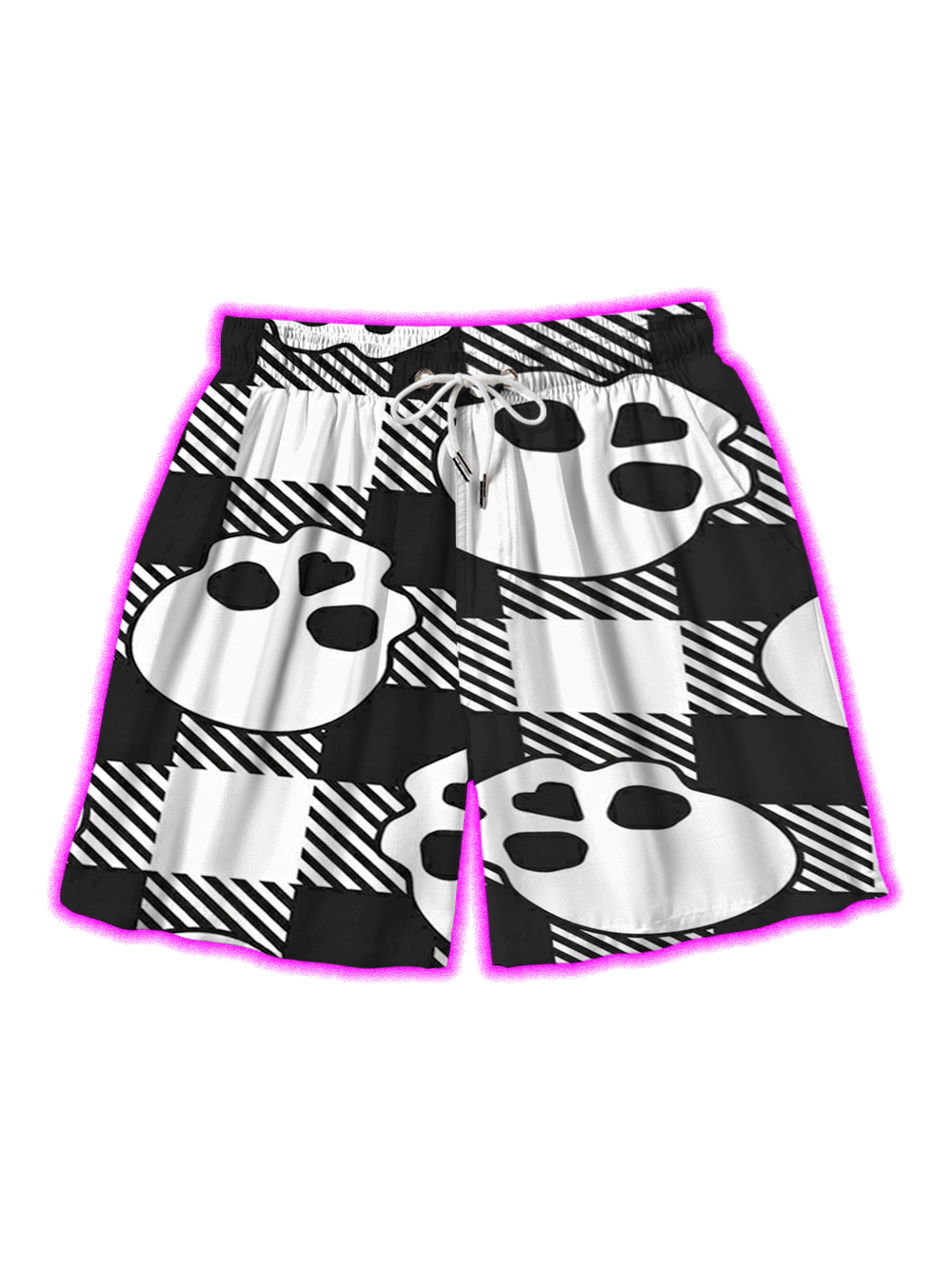 MONO SKULL ALL OVER PRINT SHORTS