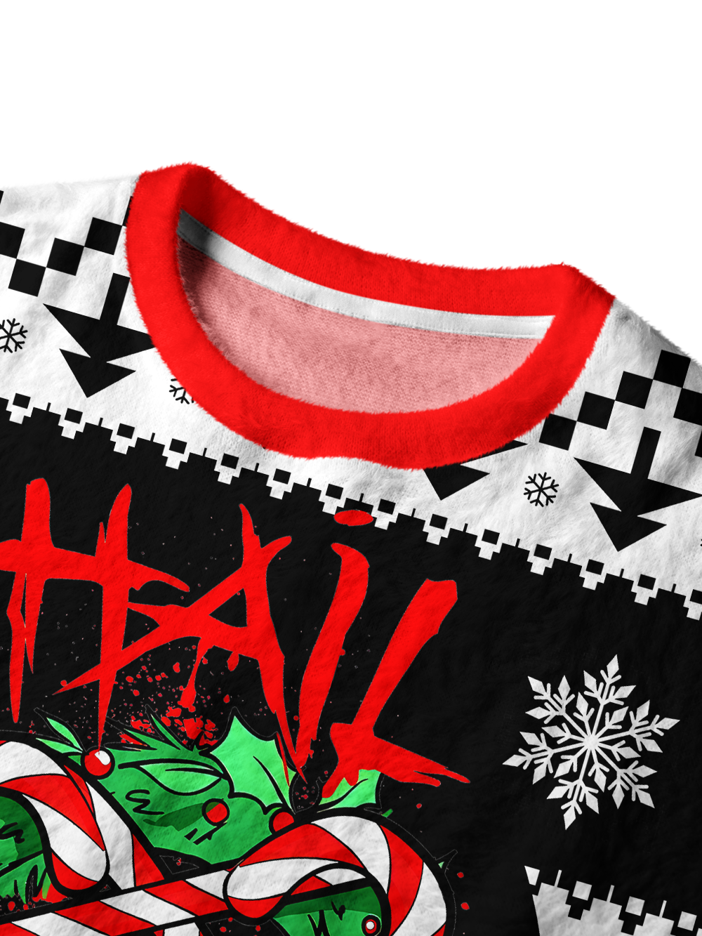 HAIL SANTA UGLY CHRISTMAS SWEATSHIRT