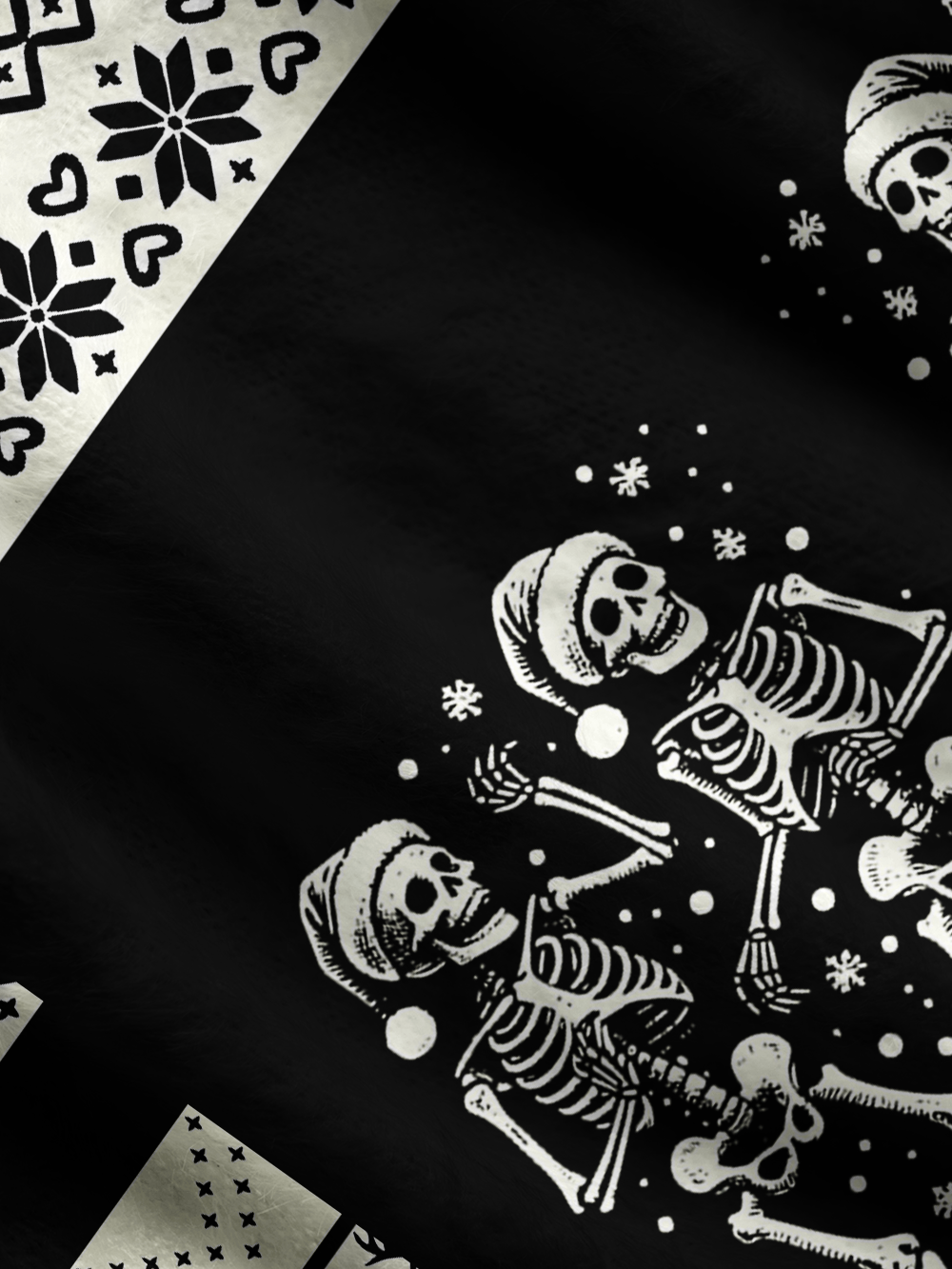 SKELETON UGLY CARDIGAN SWEATERS
