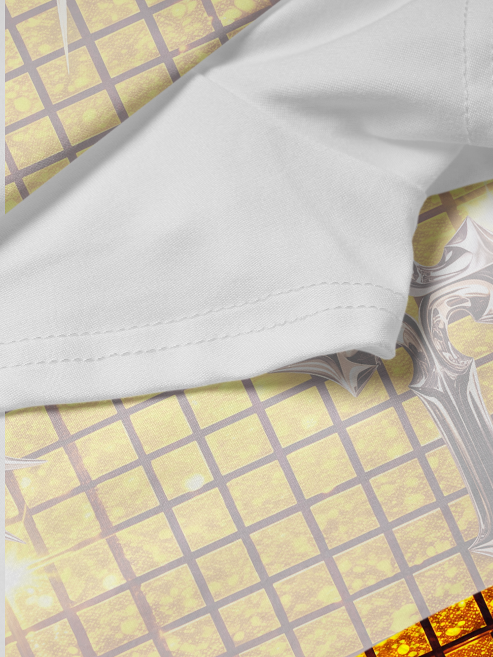GOLDEN CHAOS CLO PRINT MINI SKIRT