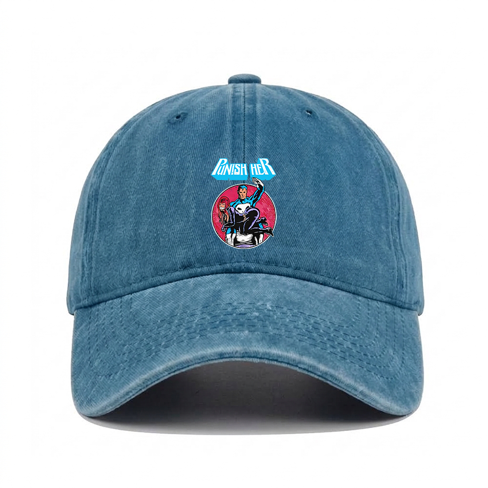 PUNISH HER WASHED VINTAGE BASEBALL CAP