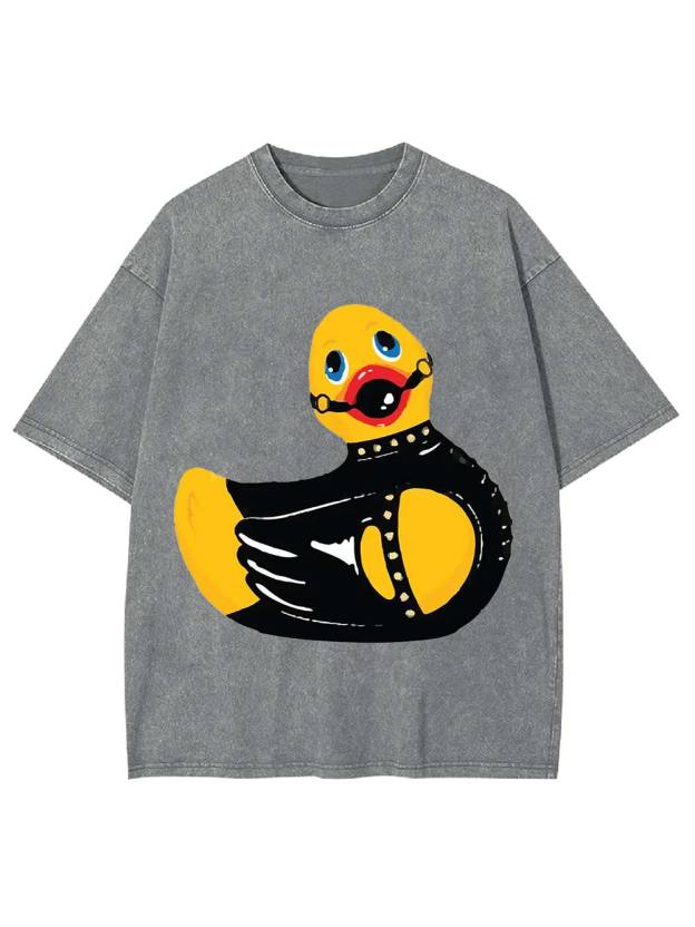 Rubber Duck Gone Rogue Washed Tshirt