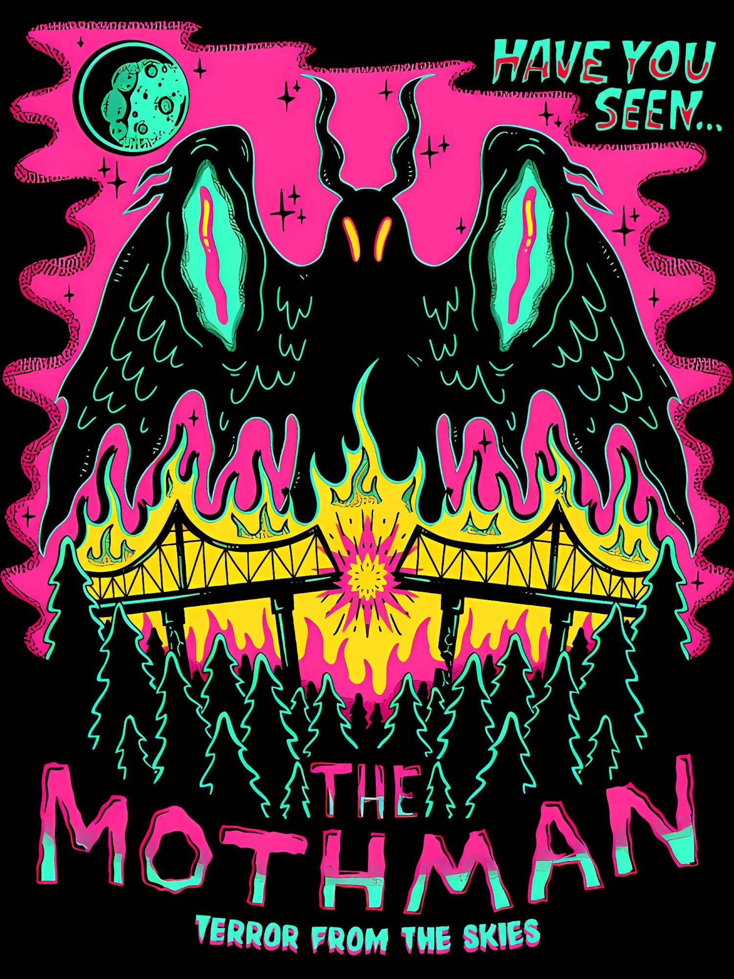 Mothman Washed Tshirt