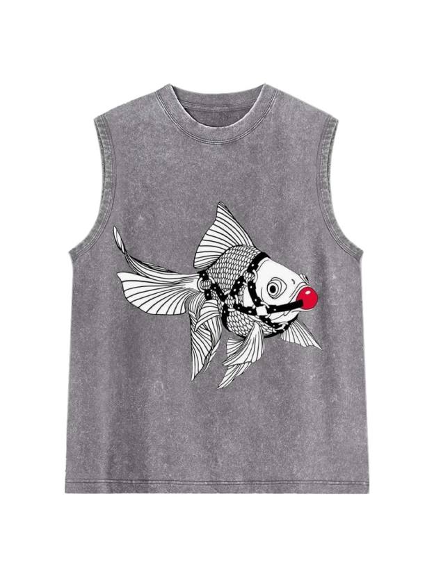Bound Fish Washed Tank Top