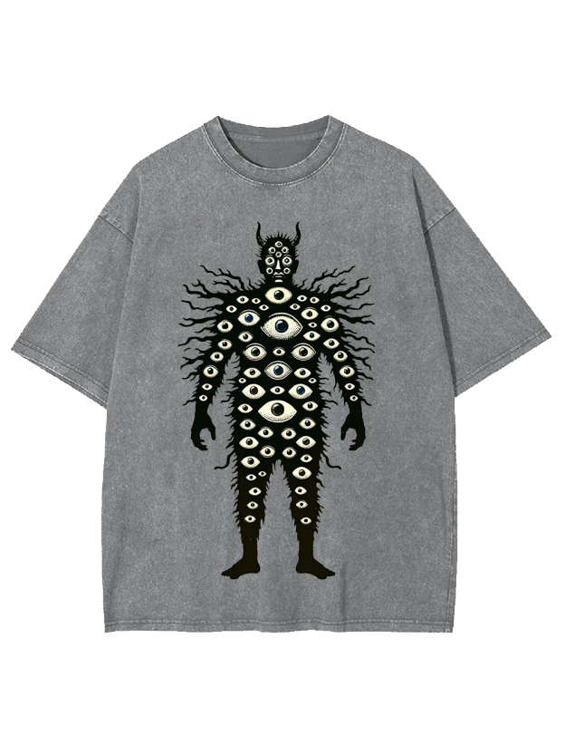 THE ALL-SEEING ENTITY WASHED TSHIRT
