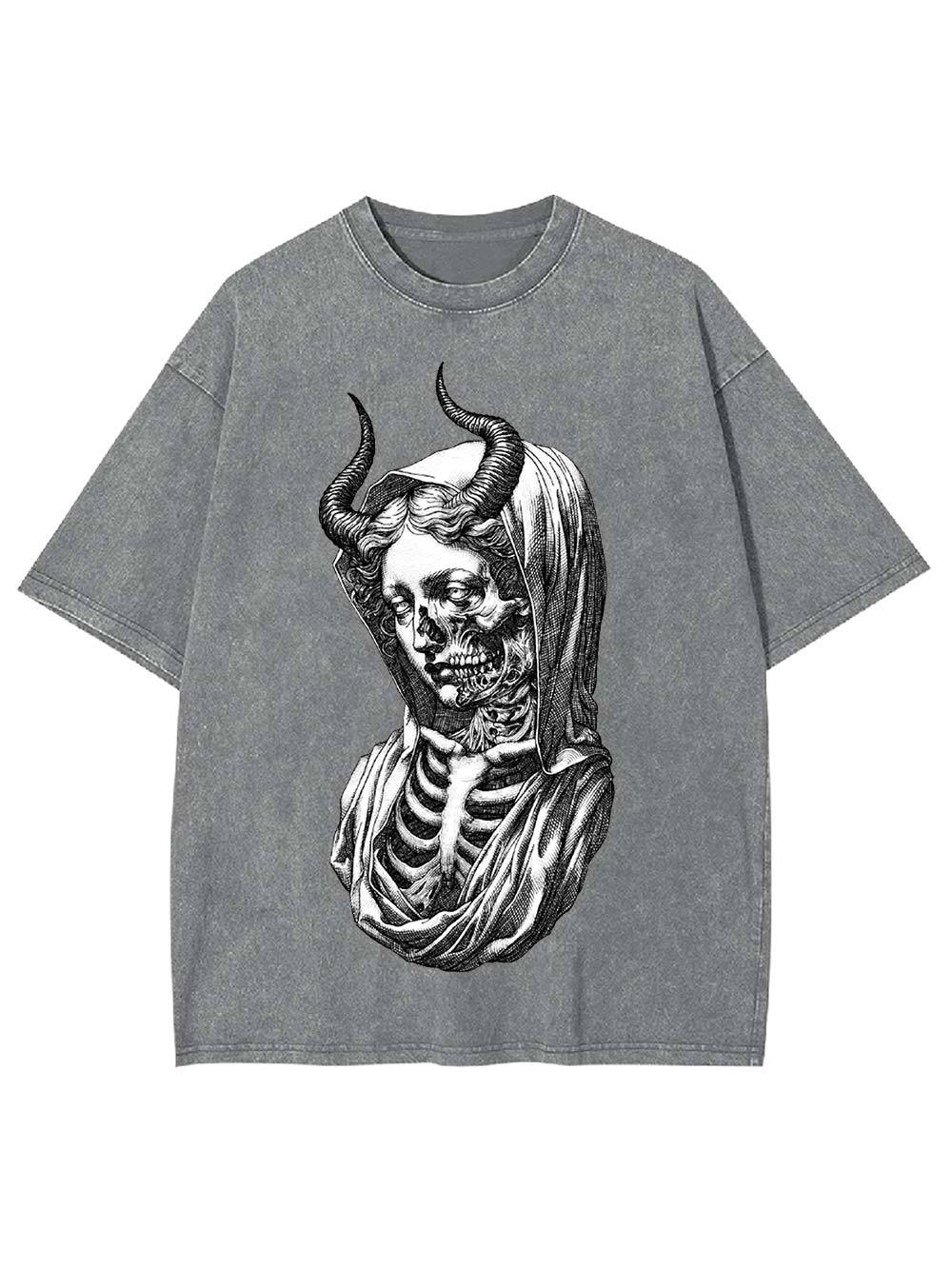 Veiled Demon Washed Tshirt