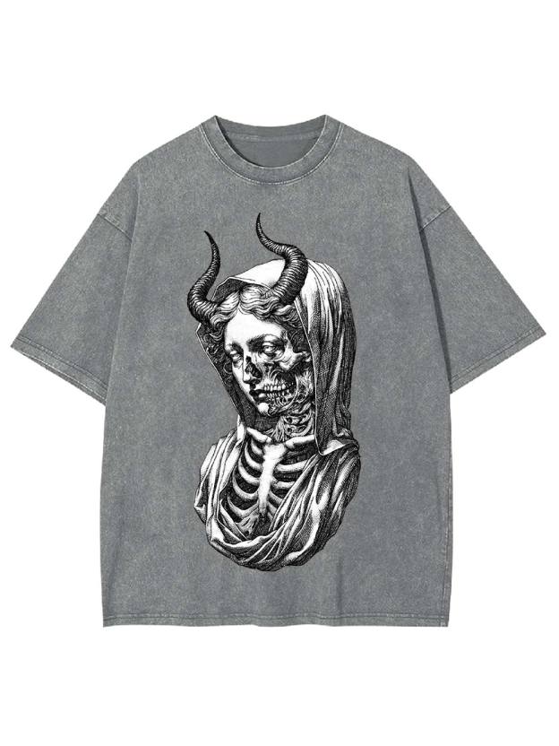 Veiled Demon Washed Tshirt