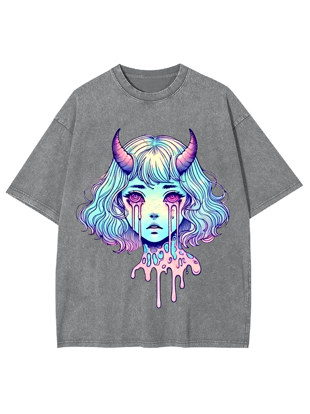 Melting Tears Washed Tshirt