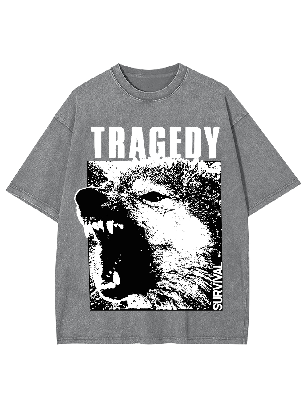 Tragedy Survival Washed Tshirt