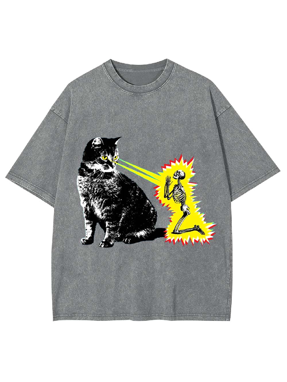 Feline Power Washed Tshirt