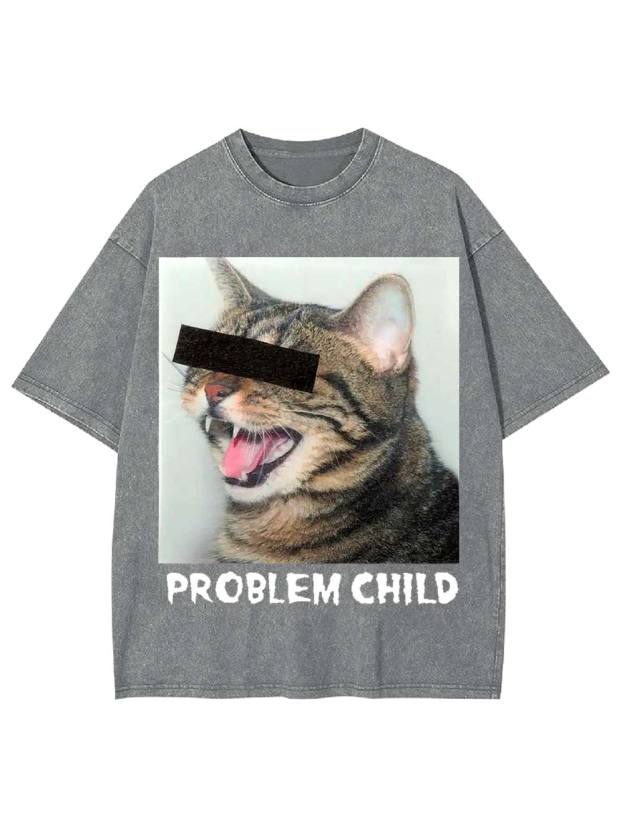 Problem Child Washed Tshirt