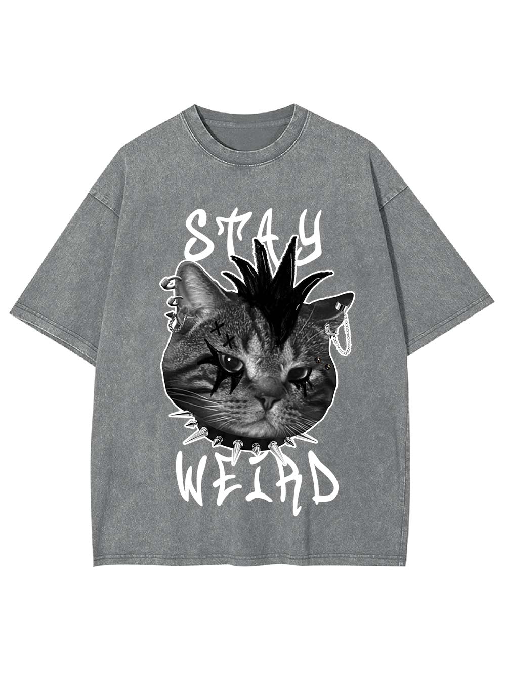 Stay Weird Washed Tshirt