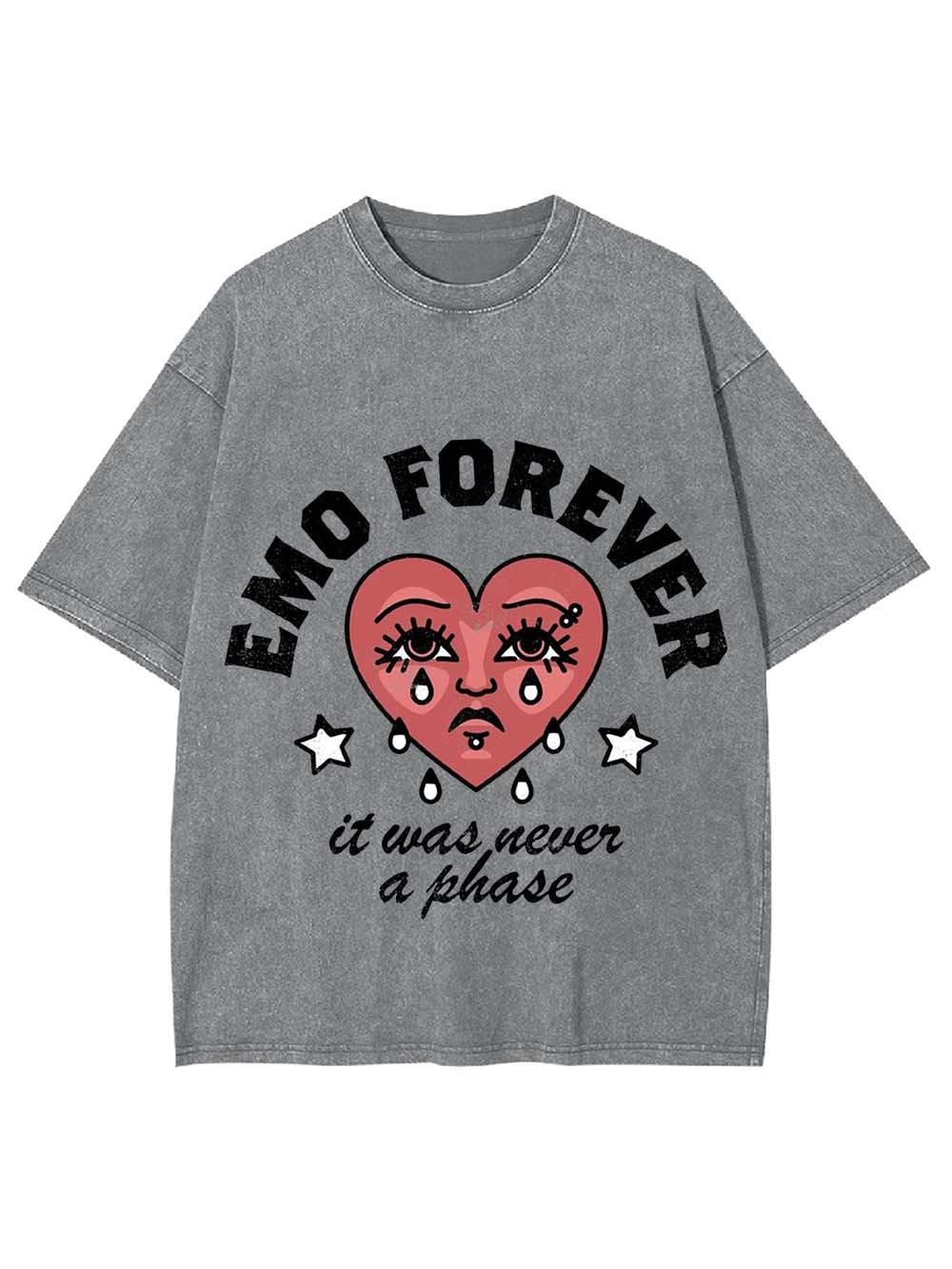 EMO FOREVER WASHED TSHIRT