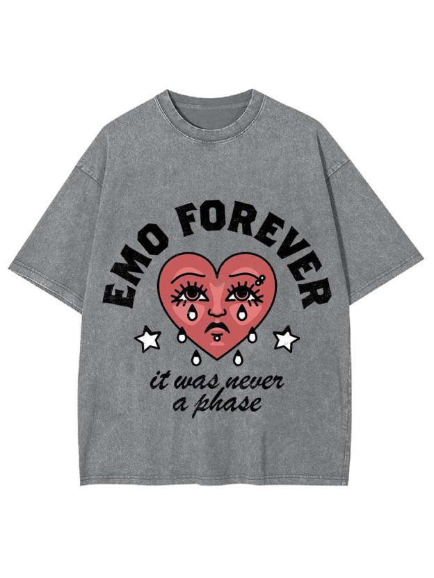 EMO FOREVER WASHED TSHIRT