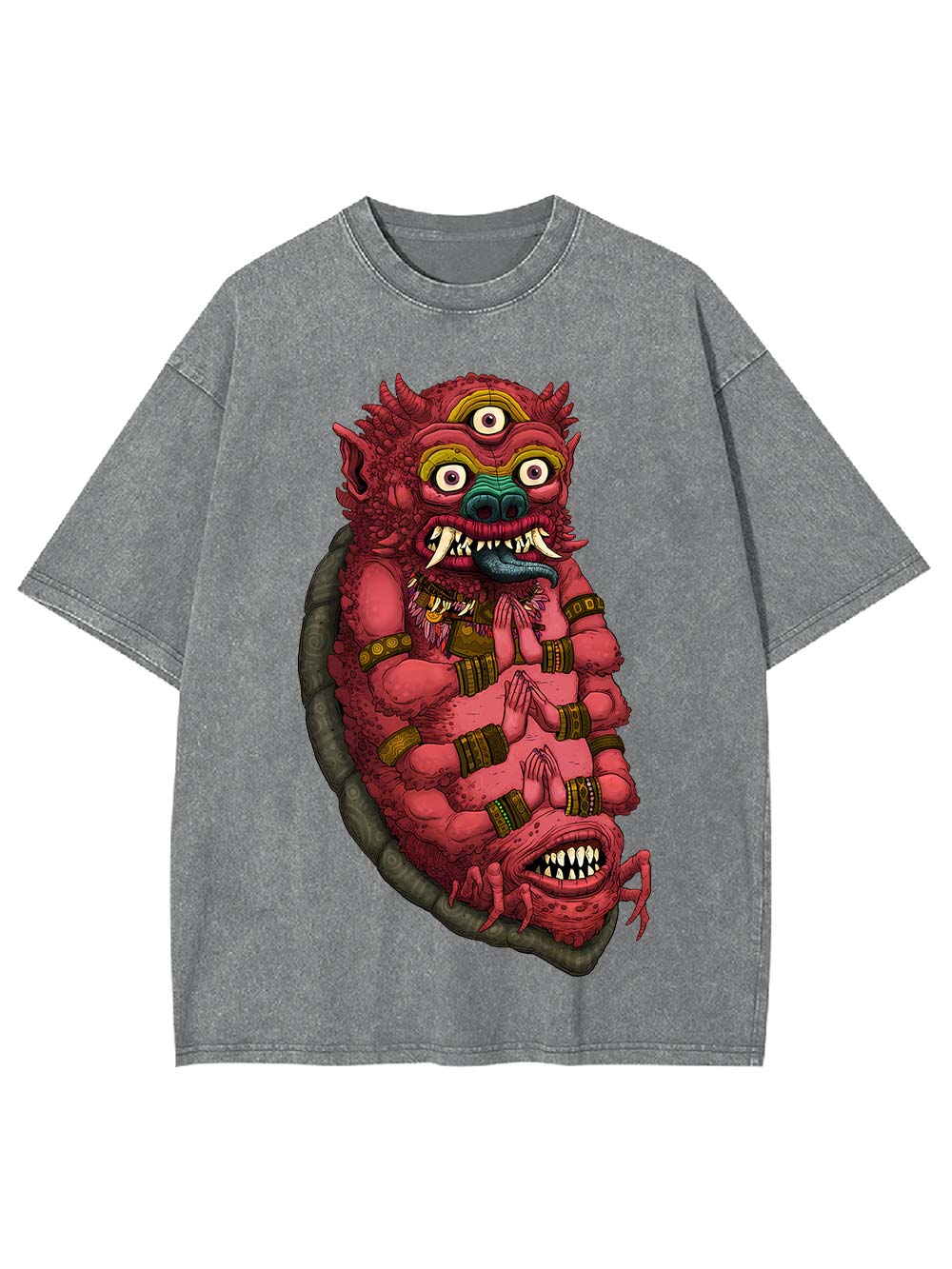 THREE-EYED BEHEMOTH WASHED TSHIRT