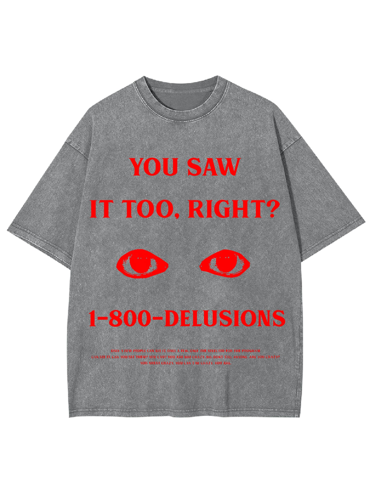 Seeing Is Believing Washed Tshirt