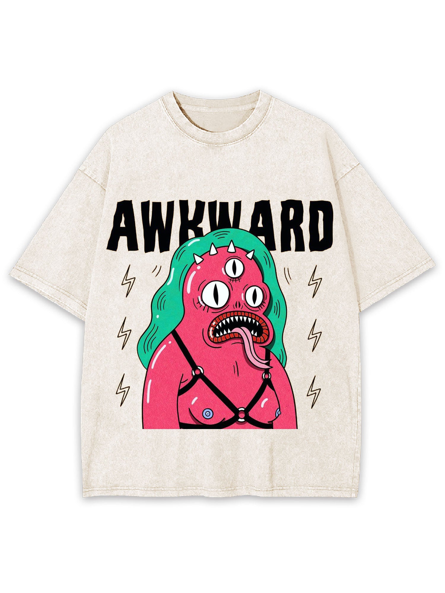 Awkward Washed Tshirt