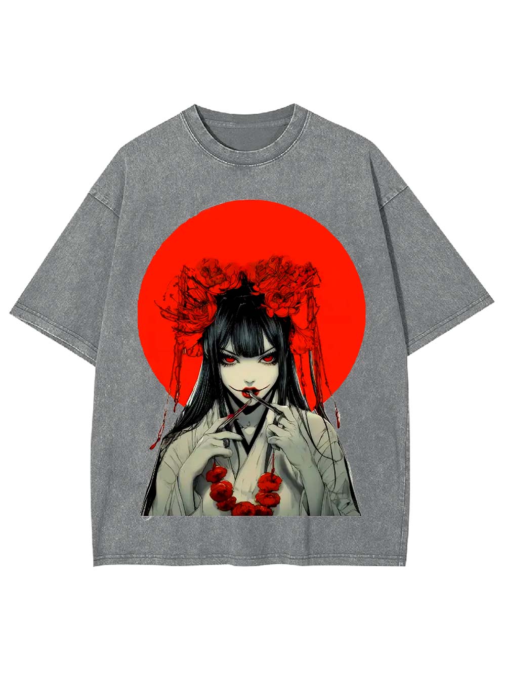 Crimson Enchantress Washed Tshirt