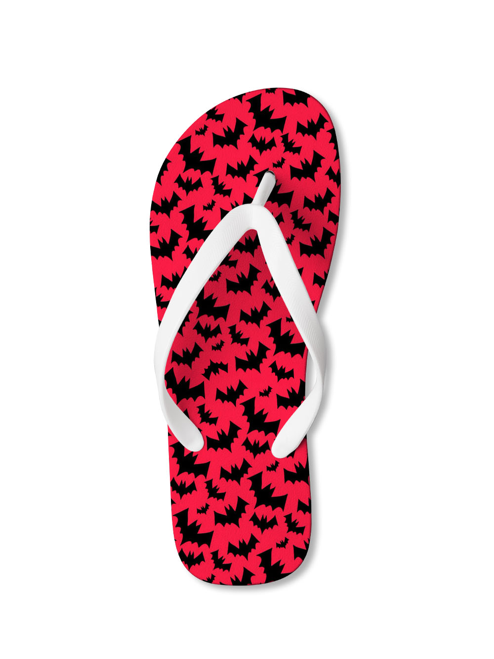 Bold Bat Silhouettes FLIP FLOPS