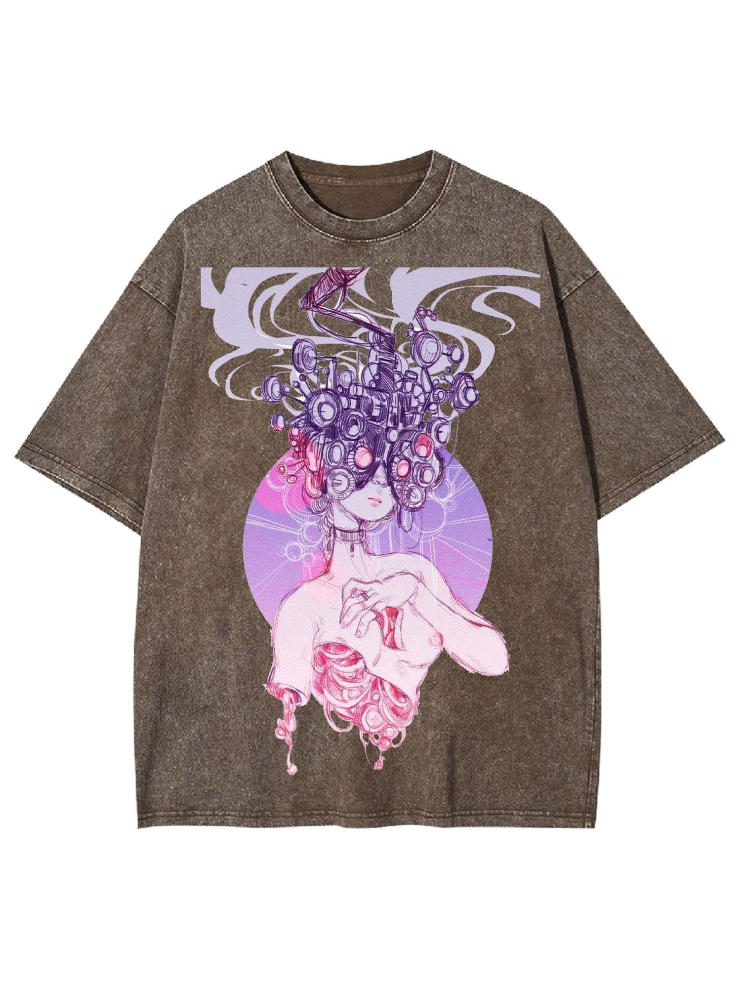 Cyber Mechanics Washed Tshirt