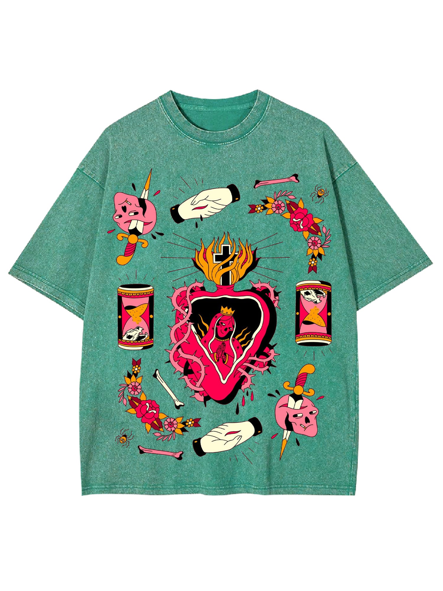 Heart Of Thorns Washed Tshirt